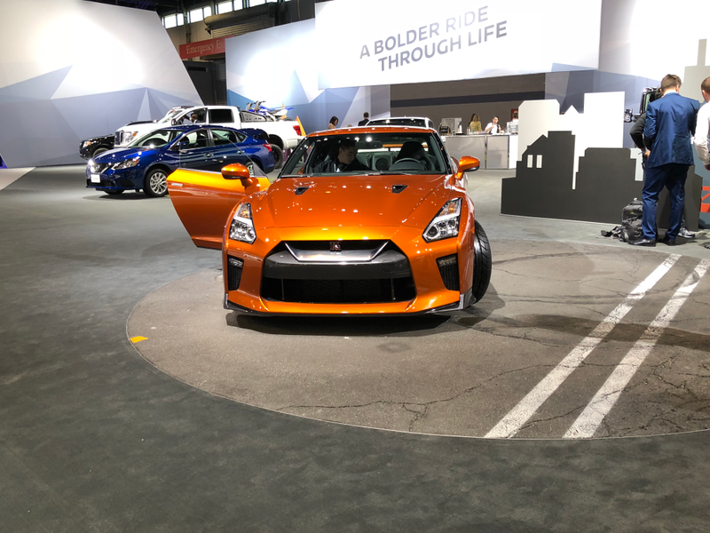 Not the prettiest color, by far, but I still love the GT-R.